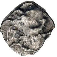 Denier at anchored cross Paris mint