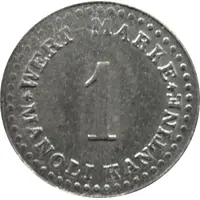 1 Pfennig - Berlin Manoli Kantine