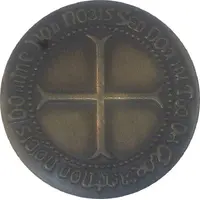 Medal - Sceau des Templiers Reproduction