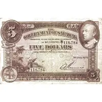 5 Dollars - Charles Brooke