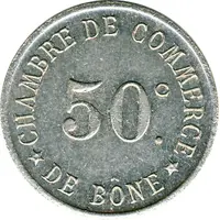 50 Centimes Bône Chamber of Commerce, Essai