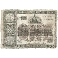 1 Pound Bank of Scotland