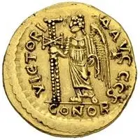 Solidus in the name of Basiliscus