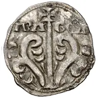 Dinero - Sancho V primitive bust to left