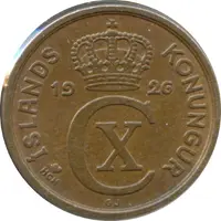 2 Aurar - Christian X