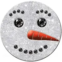 2 Dollars Snowman Head