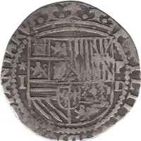 1 Real - Felipe II Cross type