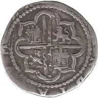 1 Real - Felipe II Cross type