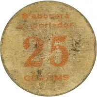 25 Centimos Vilabella