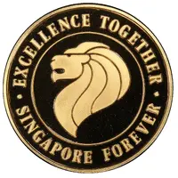 Medal Singapore Forever 1988