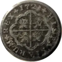 Token - Coleccion Ortiz 2 Reales Felipe V 1721