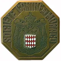 Médaille Société Canine de Monaco