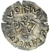 1/4 Siliqua In the name of Anastasius I and Theoderic, Sirmium, bust facing right