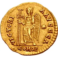 Pseudo-imperial Solidus in the name of Anastasius I