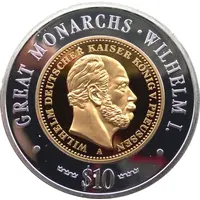 10 Dollars Wilhelm I