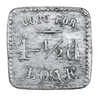 Bread Token - Verley & Robinson Ltd. Kingston