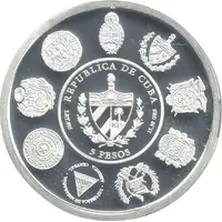 5 Pesos Prehispanic art