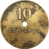 10 Centimes - Cie Minière de Djendli Constantine