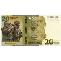 20 Zlotys Protection of the Eastern Border