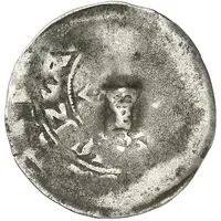 1 Prague Groschen Counterstamped