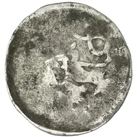 1 Prague Groschen Counterstamped