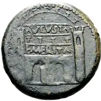 Æ33 - Augustus Camp gate