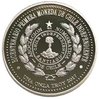 1 Onza ANUCH - 1 Peso 1817