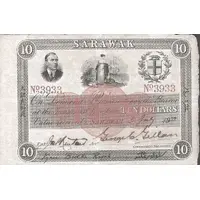 10 Dollars - Charles Vyner Brooke