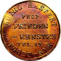 Token - Hôtel Hastert Roodt-sur-Syre