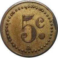 5 Centimes - Cantine Demma de Carnieres