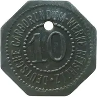 10 Pfennigs - Reisholz Deutsche Carborundum Werke