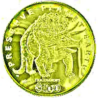 100 Dollars Triceratops