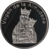 Medal - Franciscus Virgen de la Almudena, steel