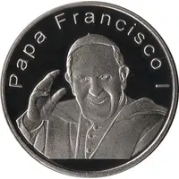 Medal - Franciscus Virgen de la Almudena, steel