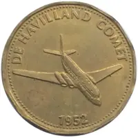 Shell Token - Man in Flight #13 - De Havilland Comet, 1952