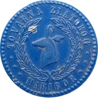Token - Tovarna Zlatorog Maribor, blue