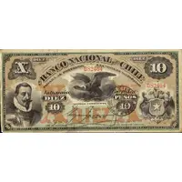 10 Pesos Banco Nacional de Chile