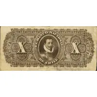 10 Pesos Banco Nacional de Chile