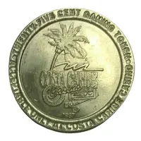 25 Cent Gaming Token - Costa Caribe Casino