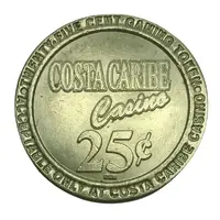 25 Cent Gaming Token - Costa Caribe Casino