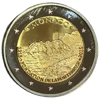 2 euros Reproduction, Forteresse du Rocher