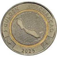 5 Caribbean Guilder - Willem-Alexander