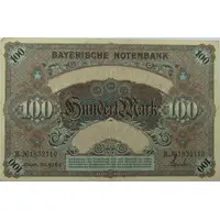 100 Mark Bayerische Notenbank