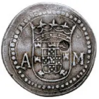 4 Tangas - Filipe III Goa mint, countermarked