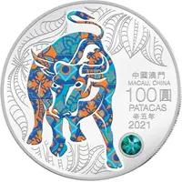 100 Patacas Year of the Ox