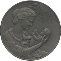 Medal - Born in Leningrad for girls