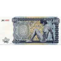 100 korun - Oblast Čechy Royaume de Bohême