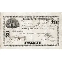 20 Dollars Mauritius Commercial Bank