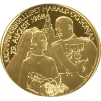 Mint Set Token - Harald and Sonja Golden Wedding Gold