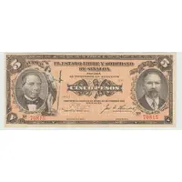 5 Pesos El Estado Libre y Soberano de Sinaloa